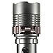 ETpower® 1800LM XM-L T6 LED Zoomable Torch Tactical Aluminum Flashlight Light Adjustable focus(No Battery)