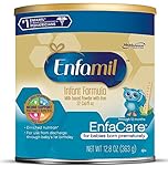 Enfamil EnfaCare Infant Formula - Clinically Proven growth benefits for premature babies - Powder Can, 12.8 oz (Pack of 6)
