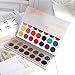 Beauty Glazed Eyeshadow Palette Highly Pigmented Makeup Palettes 63 Colors Shimmer and Matte Cosmetics Professional Makeup Palettes Cream Powder Great for Beginners