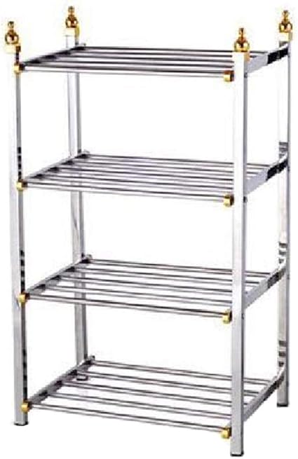 WLL Permanente Estanterías 4 Tier Estantes Estante De La Pared Almacén