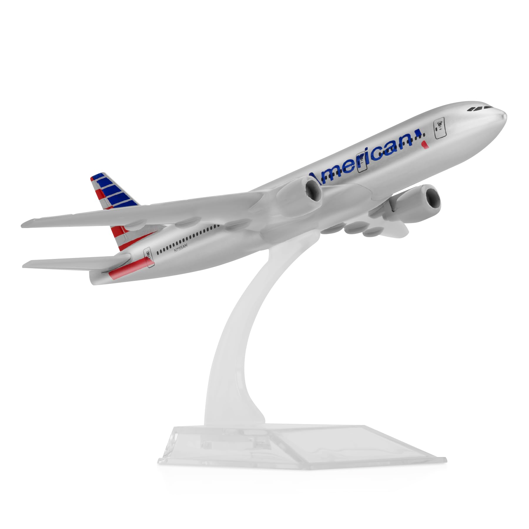 BluWinds 1/400 American 777 Airplane Model Diecast Airplanes Model Aircraft Metal Alloy Model For Collection and Display