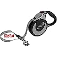 Alcott Kong Ultimate Retractable Dog Leash, Extra Large, Grey, 16' Long