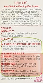 garnier anti wrinkle cream side effects