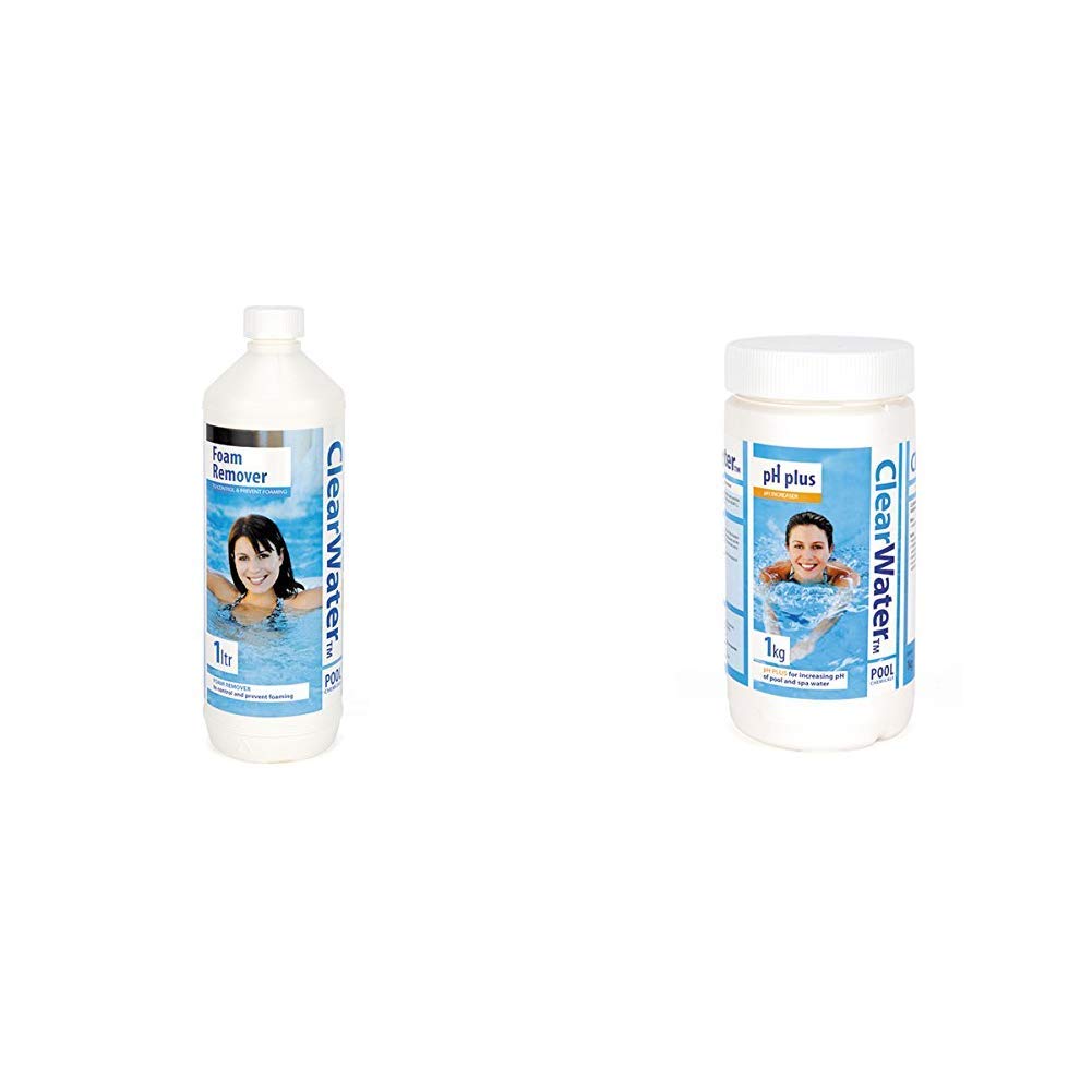 Clearwater CH0007 Foam Remover for Swimming Pool and Spa Treatment, 1 Litre