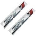 Aimoll ZL1 Camaro Emblem 3D Badge Letter Rear Side (2pcs Chrome)