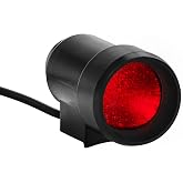 Lufi Shift Light (RED Light), Alarm Light Accessory Xf Obd2 Gauge X1 Gauges Display, Double Sided Tape Fix
