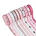 VATIN 20 Rolls 100 Yards Valentine's Day Ribbons Trims Printed Grosgrain Ribbons Polyester Satin Ribbon 3/8