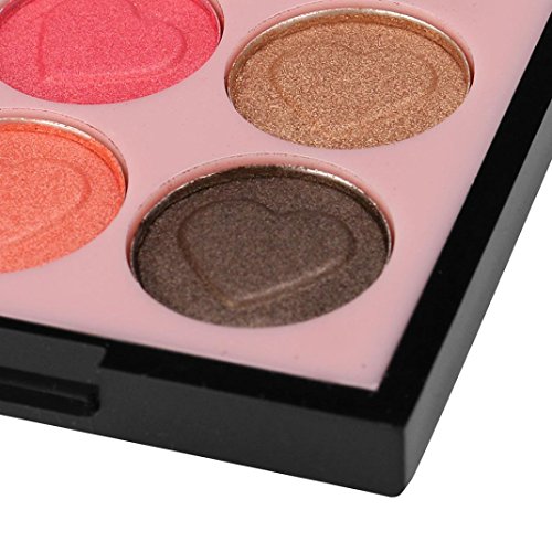 Beauty Glazed Eyeshadow Palette Ultra Pigmented Mineral Pressed Glitter Make Up Eye Shadow Powder Flash Make Up Kit (Multicolor A) - Thumbnail 2