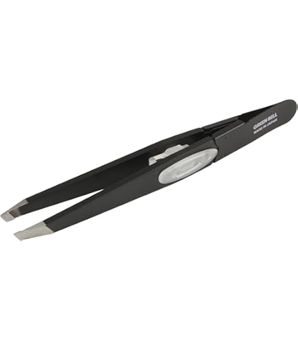 Amazon.com : Kai Seki Magoroku Tweezers Set with Pouch Hc1834 by