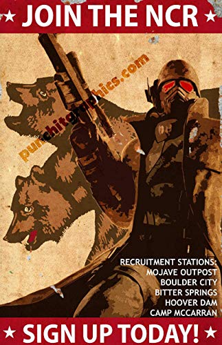 Fallout New Vegas Join The New California Republic Ncr Original Art Print 11x17 Pricepulse