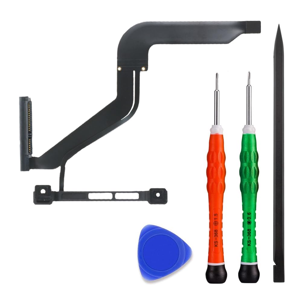 MMOBIEL Replacement HDD Hard Drive Ir Sensor Sleep Detector Cable with Hard Drive Bracket compatible with Macbook Pro A1278 13” Mid 2012 Part Nr 821-2049-A