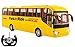 RC Remote Control City School Bus Toy Remote Control RC Car Ready To Run w/ Working LED Headlights W/ Realistic Lights(Yellow)
