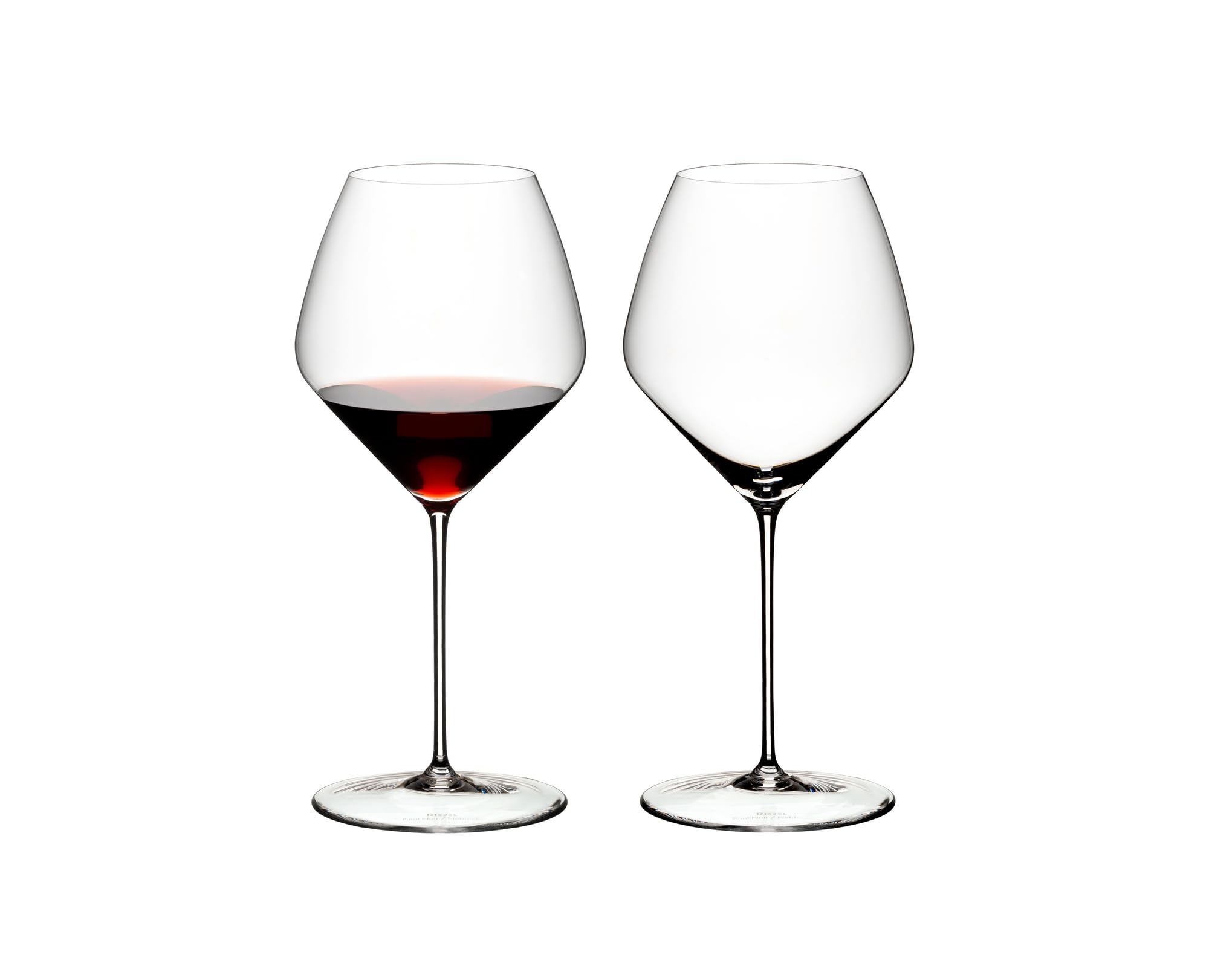 Riedel Veloce Pinot Noir Wine Glasses, Set of 2, Machine Made, Dishwasher Safe, 26.91 oz