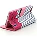 iPhone 6S Plus Case, Flip Wallet Case (Wave Smile)