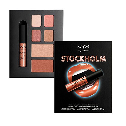 NYX PROFESSIONAL MAKEUP City Set Lip/Eye & Face Collection, Stockholm