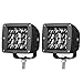 LED Cubes 3 inch, AKD Part LED Pods 84W Light Bar Pods Off Road Driving Lights Spot Lights Work Lights for Truck Pickup Motorcycle