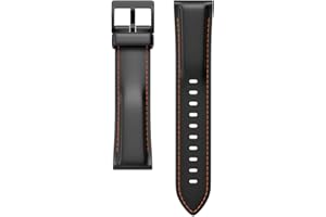 Ticwatch Pro 3 Ultra GPS/Pro 3 GPS/Pro 4G/ S2/E2 Original Watch Band Pro 22mm width silicone watch band, Pro 3 GPS/Ultra GPS replacement band (Black)