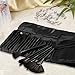 eBoTrade 32 Pcs Professional Cosmetic Makeup Brush Set Kit with Synthetic Leather Case,Black