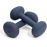 YOTTOY Dumbbell Set of 2,2-15 Pound Hand Weights for Women, Non-Slip Hand Weights for Home Gym, Strength Training, and Full-Body Workouts