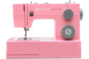 SINGER 4411 Heavy Duty Pink Sewing Machine with Accessories | High Speed, 69 Stitch applications, Strong Motor, Metal Frame, LED Light & 4-Step Buttonhole