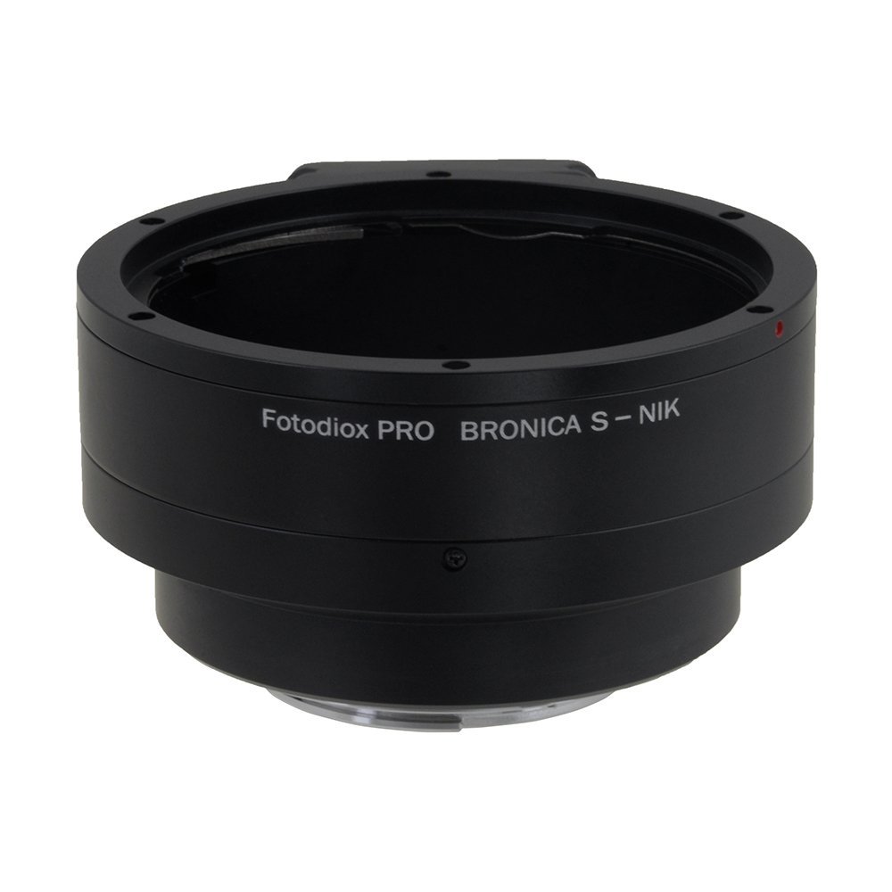 Fotodiox Pro Lens Mount Adapter - Bronica S (Z, D, C, S2, C2, EC, EC-TL) Lens to Nikon F (FX, DX) Mount Camera System (such as D7100, D800, D3 and more)