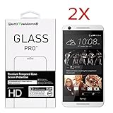(2 Pack) HTC Desire 626s/ 626 Sportsvoutdoors [Tempered Glass] Screen Protector for HTC Desire 626s/ 626, Premium Round Edge [0.3mm] Ultra-Clear Anti-Scratch, Anti-Fingerprint, Bubble-Free