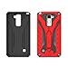 Zizo Static Cover for LG Stylo 2 LS775 L82VL Case with [Military Grade] with Built-in Kickstand Shockproof and [Impact Dispersion Technology]