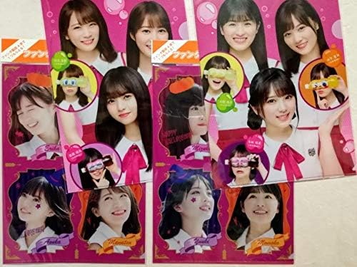 Amazon 乃木坂46ファンタ坂学園 クリアファイル 4枚セット 4種類 齋藤飛鳥 秋元真夏 生田絵梨花 与田祐希 山下美月 大園桃子 アニメ 萌えグッズ 通販