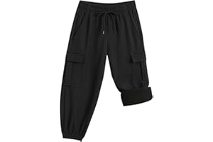 HONCAN Toddler Baby Boys Girls Fleece Lined Warm Hiking Pants Kids Snow Ski Pants