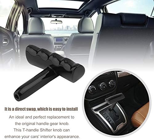 T-Handle Shifter Knob Auto Gear Stick Shifter for Dodge Challenger Charger