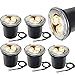 LED Landscape Lighting Sunriver Landscape Lights Low Voltage Lighting 3W In Ground Well Lights 12V-24V Pathway Lights for Driveway, Deck, Yard Tree, Flood, Outdoor Garden Lights (6 Pack, Warm White)