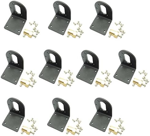 Optimus Electric 10pcs Mounting Bracket and Mounting Hub Kit for Easy Installation of 37mm Motors from