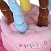 Tinksky Cat Dog Pet Happy Birthday Party Hat with Cake and 5 Colorful Candles Design Cosplay Costume Accessory Headwear (Blue)