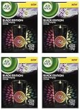 Air Wick Color-Changing Scented Candle, Black Edition, Lavender and Chamomile, 4.23 Ounce   (Pack of 4)