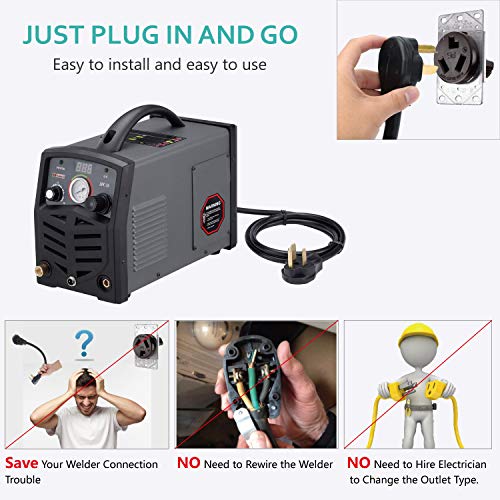 BOEEMI Welder Adapter Cord Adapts 50 amp Welder Plug to 30 amp 3Prong