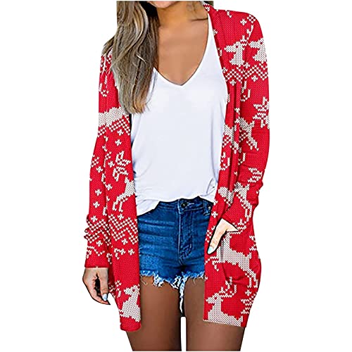 KEMNGO Cardigan For Women,2022 Ugly Plus Size Tops