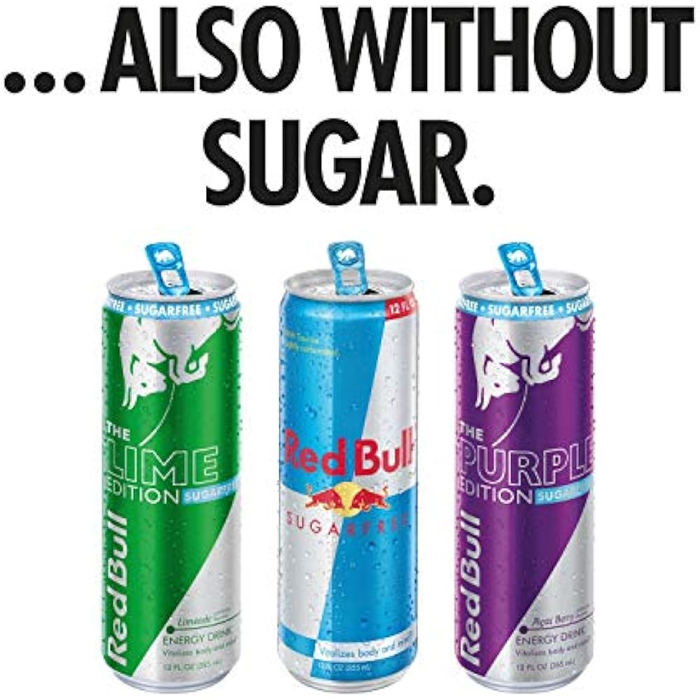 Red Bull Energy Drink, Kiwi Apple, 8.4 Fl Oz, Pack Of 24 Grocery