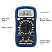 HOLDPEAK 838L Manual-Ranging Digital Multimeter for Measuring AC DC Voltage, DC Current, Resistance, Diodes, Transistors, Temperatures with Non Contact Voltage Test