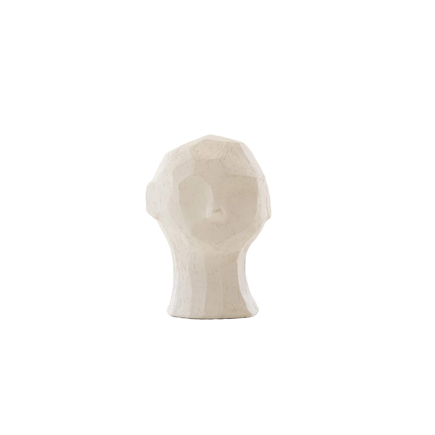 Cooee Design Sculpture, Concrete, Limestone, L : 11,5, B: 11,5, H: 16 CM