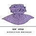Feiuruhf Soft Mermaid Tail Blanket Handmade Living Room Sleeping Bag For Kids (purple)