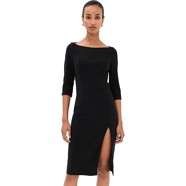 Black Halo Women's Brooklyn Dress, Porcelain, 0 at Amazon Women's Clothing  store