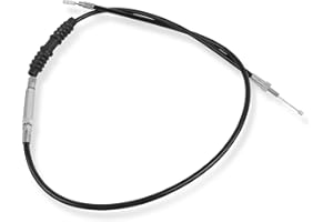 WORLDMOTOP 55.1" 59" 62.9" 66.9" 70.8" 74.8" 78.7" Motorcycle Stainless Steel Clutch Cable Wire Compatible with Harley Sports