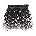 Nadula Brazilian Natural Wave Remy Virgin Human Hair Pack of 3 Unprocessed Virgin Hair Bundles Natural Color (16 18 20inch)