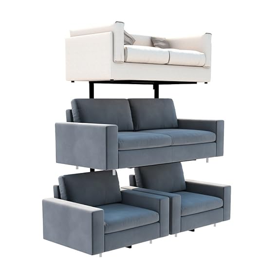 Double Tier Sofa Display Stand for Shops Showrooms Charity Shops