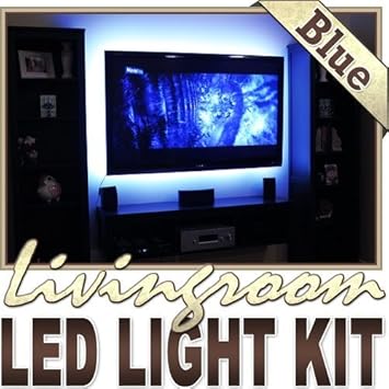 Biltek 3 3 Ft Blue Living Room Tv Television Led Lighting Strip