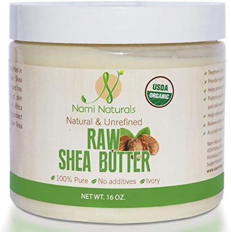 USDA Organic Shea Butter - Bonus E-book - Great Whipped, As Lotion, &amp; Cream - Use On Stretch Marks, Fine Lines, Irritated Skin - Moisturizer For Dry Hair - Safe On Sensitive Skin