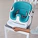 Ingenuity Baby Base 2-in-1 Seat - Peacock Blue - Booster Feeding Seat