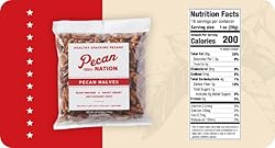 Pecan Nation All Natural Unsalted Pecan Halves 16
