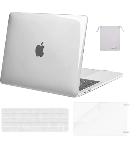 Padarsey Copertura Di Ricambio LCD Frontale In Vetro Con Logo Compatibile Con MacBook Pro 13" (metà 2018 2019) A2289 A2251 A2159 (fine 2016, Metà 2017) A1706 A1708 A2338 (non Adatto Aria