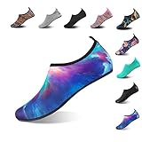 HMIYA Aqua Socks Beach Water Shoes Barefoot Yoga Socks Quick-Dry Surf Swim Shoes for Women Men